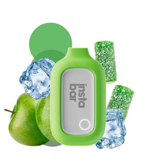 Puff SOUR APPLE ICE 5000Puff - 12ml - Insta Bar - SEM NICOTINA