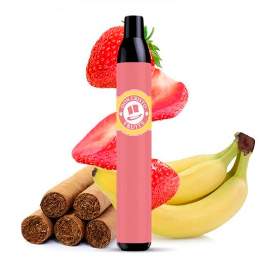 Puff Strawberry Banana 20mg 700Puffs - Don Cristo - Pod Descartável
