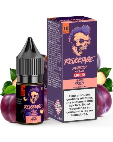 Purple Peach 10ml - Revoltage Hybrid Nic Salts
