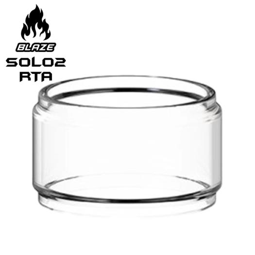 Pyrex Bubble Blaze Solo 2 RTA 5.5ml Thunder Cloud X Mike Vapes