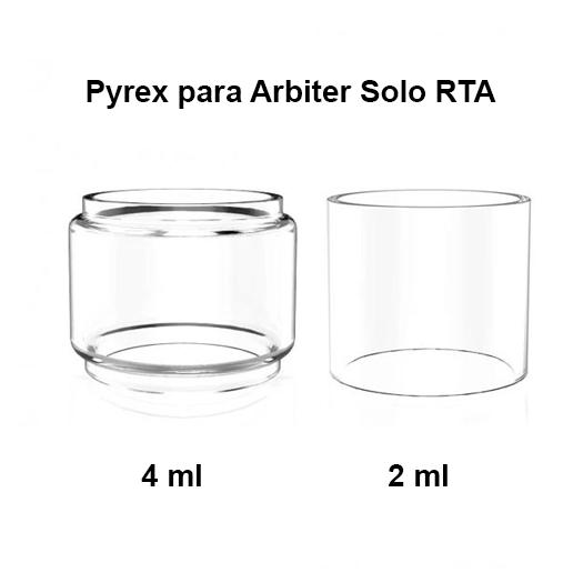 Pyrex / Vidro para atomizador Arbiter SOLO - OXVA Pyrex