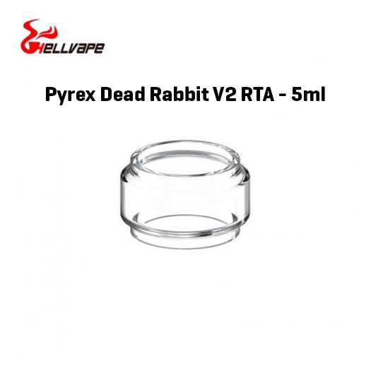 Pyrex / Glass para Dead Rabbit V2 RTA 5 ml – Hellvape Pyrex