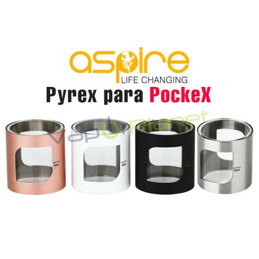 Pyrex / Glass para PockeX - 2 ml – Aspire Pyrex