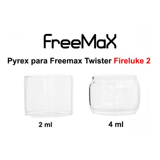 Pyrex para Freemax Twister Fireluke 2 2 ml y 4 ml - Freemax