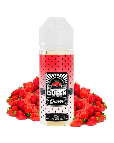 QUEEN 100ml - Strawberry Queen E-Liquid + Nicokits