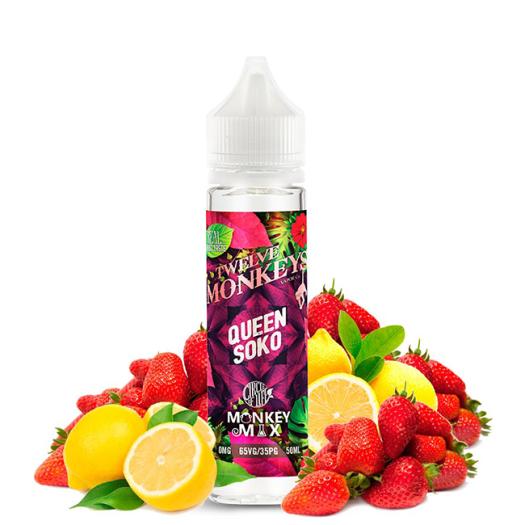 QUEEN SOKO – 12 Monkeys Vapor Co. 50ml + Nicokit Gratis – Líquidos para Vapear