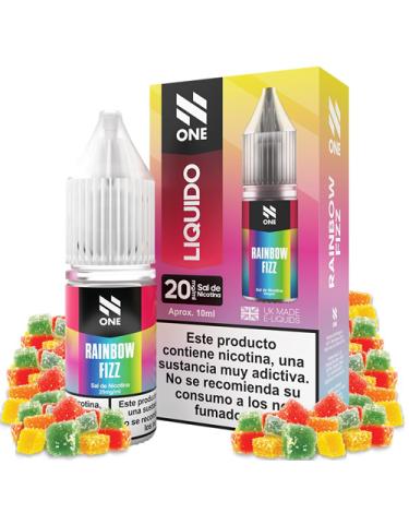 Rainbow Fizz 10ml – Líquido con SALES DE NICOTINA - N-One