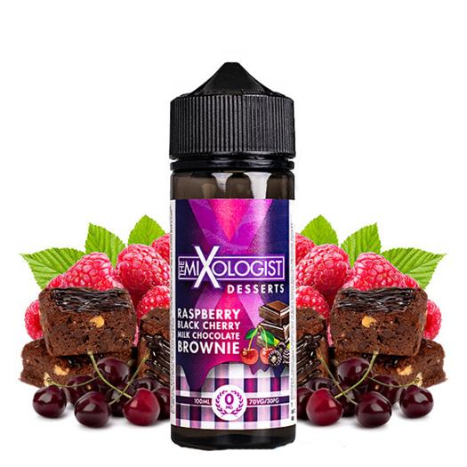 Raspberry Cherry Brownie By The Mixologist Desserts 100ml + Nicokits Gratis