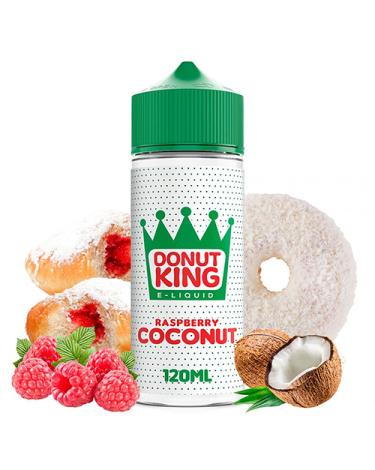 ▷ Raspberry Coconut 100ml + 2 Nicokit Gratis - Donut King 【120ml】
