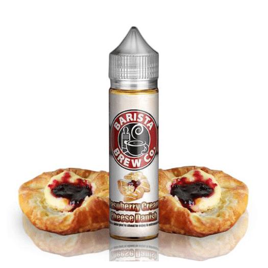RASPBERRY CREAM CHEESE DANISH Barista Brew Co. 50ml + Nicokit Gratis