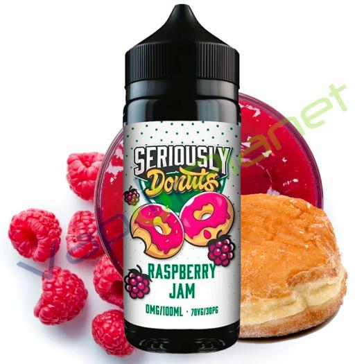 RASPBERRY JAM Seriously Donuts 100ml + 2 Nicokits Gratis