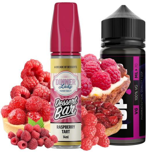 Raspberry Tart 14ml/60 (Longfill) Dinner Lady Dessert Bar