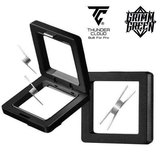 Recoil Alien Coils Ni80 0.6/0.65Ω (2pcs) - Thunder Cloud x Grimm Green