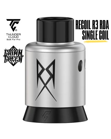 Recoil R3 RDA【Single Coil】Thunder Cloud x Grimm Green