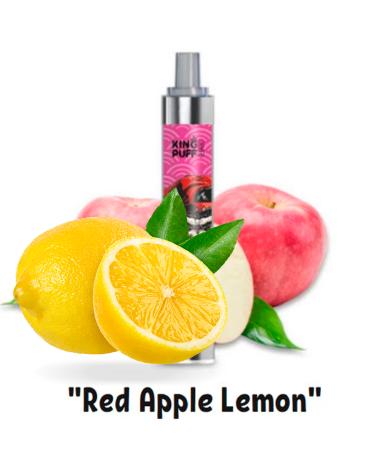 RED APPLE LEMON 4000 PUFFS - SEM NICOTINA - KING PUFF