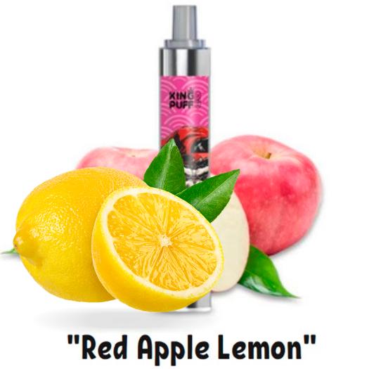 RED APPLE LEMON 4000 PUFFS - SEM NICOTINA - KING PUFF