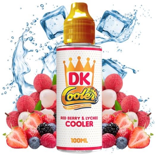 Red Berry and Lychee 100ml DK Cooler by Donut King