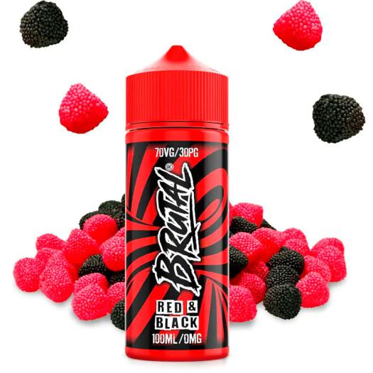→ RED & BLACK - BRUTAL by Just Juice 100ml + Nicokit Gratis