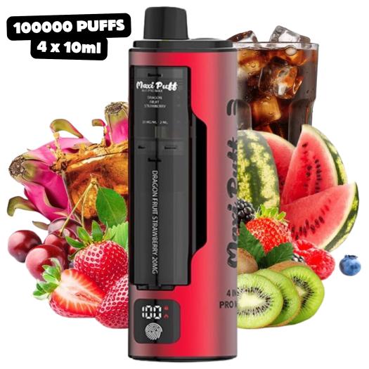 Red Edition Pro Max 4in1 100k 20mg (4x10ml) Maxi Puff