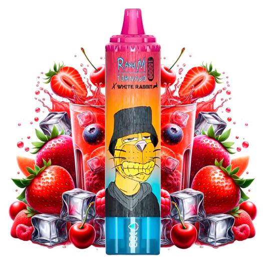 Red Energy Ice - Tornado White Rabbit da RandM - Descartável 15.000 puffs Red Energy Ice - Tornado White Rabbit da RandM - Descartável 15.000 puffs