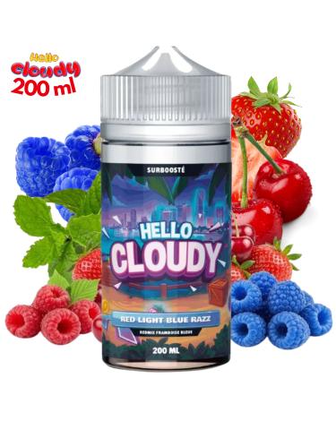 Red Light Blue Razz 200ml Hello Cloudy