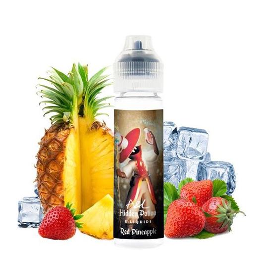 RED PINEAPPLE - Hidden Potion by A&L - 50 ML + 10 ml Nicokit Gratis