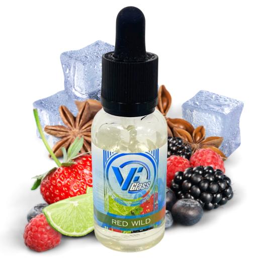 RED WILD Vap Fip 20ml + 10 ml Nicokit – VF GLASS