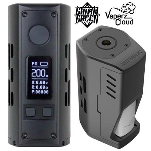 Republic | Squonk Dual | Grimm Green x Vaperz Cloud