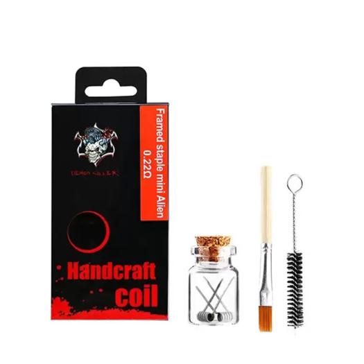 Resistencia Artesanal Framed Staple Mini Alien 0.22ohm - Demon killer