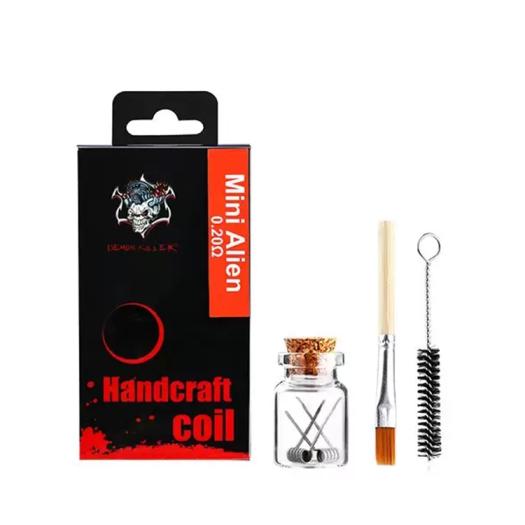 Resistencia Artesanal Mini Alien 0.2ohm - Demon Killer