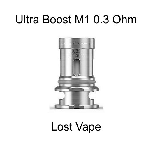 Resistencia Ultra Boost M1 0.3 Ohm para Pod GEMINI HYBRID - Lost Vape Resistencia Ultra Boost M1 0.3 Ohm para Pod GEMINI HYBRID - Lost Vape