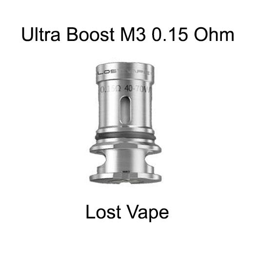 Resistencia Ultra Boost M3 0.15 Ohm - Lost Vape Resistencia Ultra Boost M3 0.15 Ohm - Lost Vape
