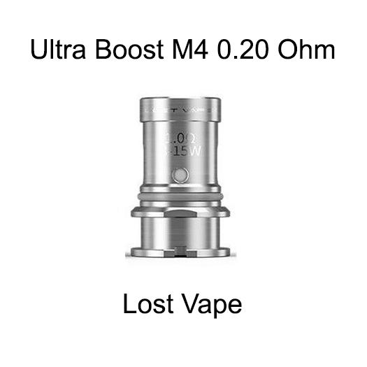 Resistencia Ultra Boost M4 0.20 Ohm - Lost Vape Resistencia Ultra Boost M4 0.20 Ohm - Lost Vape