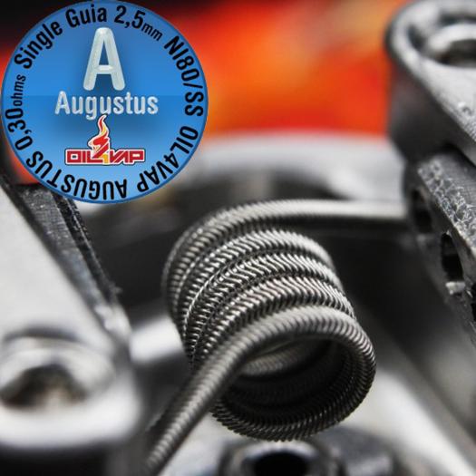 Resistencias Artesanales AUGUSTUS (ALIEN) - OIL4VAP ✅