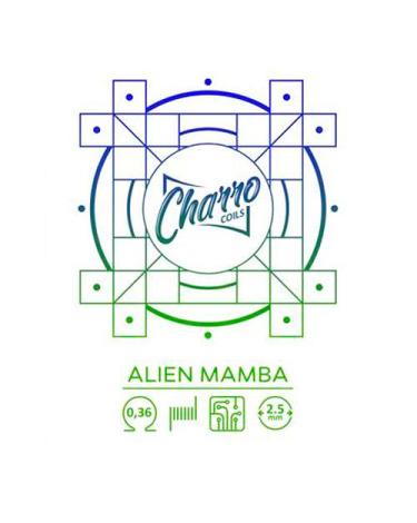 Resistencias Charro Coils Single Alien Mamba 0.36 Ohm (Pack 2) - Charro Coils