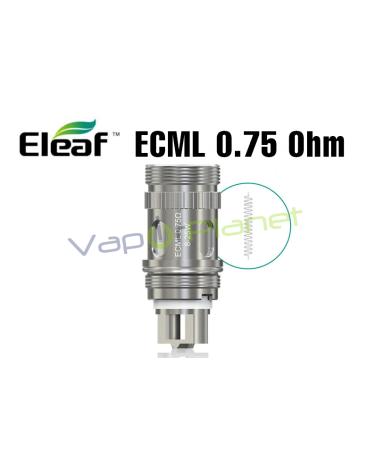 Resistências ECML 0.75 Ohm – Eleaf Coil