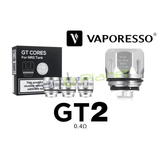Resistências GT2 Core 0.40 ohms – Vaporesso