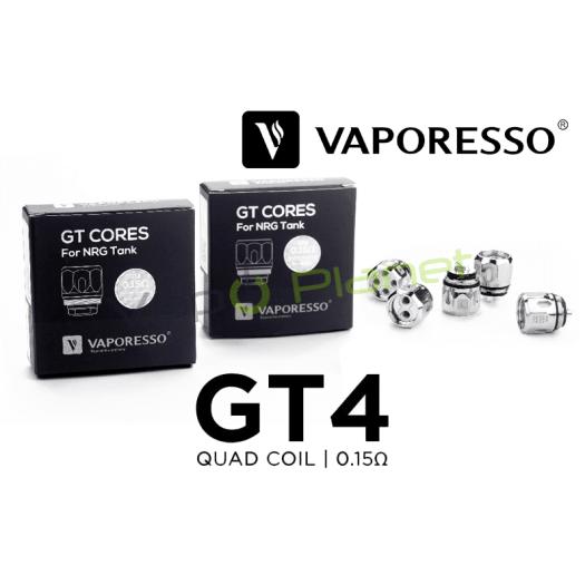 GT4 Core Coils 0,15 ohms – Vaporesso GT4 Core Coils 0,15 ohms – Vaporesso