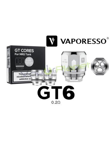 Resistências GT6 Core 0.20 ohms – Vaporesso