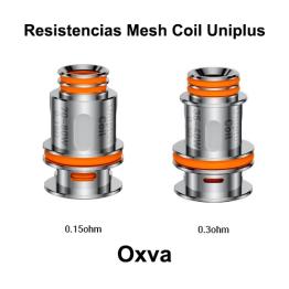 Resistores de bobina de malha Uniplus - Oxva