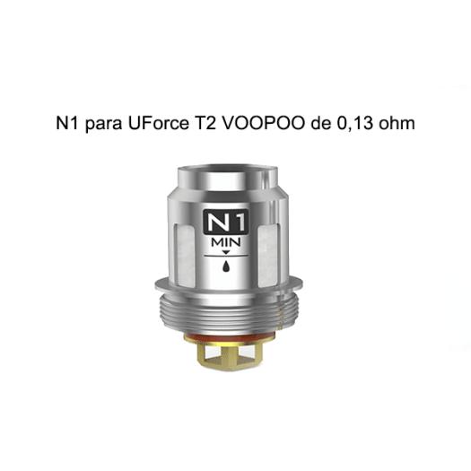 Resistencias N1 para UForce T2 VOOPOO de 0,13 ohm – Voopoo Coil Resistencias N1 para UForce T2 VOOPOO de 0,13 ohm – Voopoo Coil
