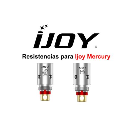 Resistencias para Ijoy Mercury 1.0Ω y 1.2Ω - Ijoy Coil