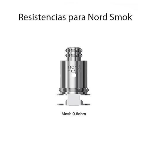 Resistencias para Pod Nord Mesh Nord 0.6Ω - Smok