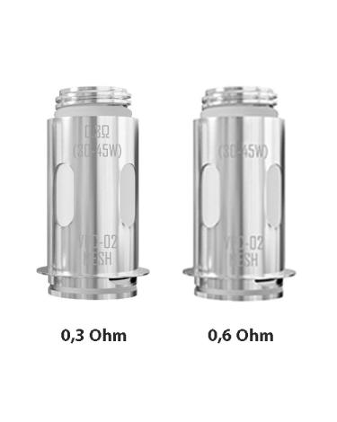 Resistencias para Pod Tita X 0.3 (4pcs) /0.6Ω (5pcs) - Veepon