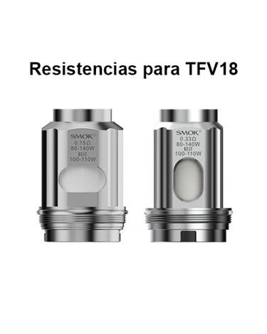Resistores para TFV18 – Bobinas Smoktech TFV18