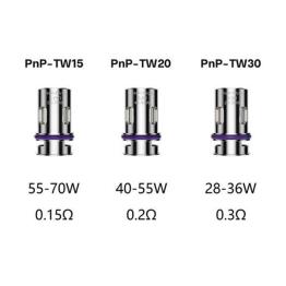 Resistencias PnP TW15 - TW20 - TW30 – Voopoo Coil