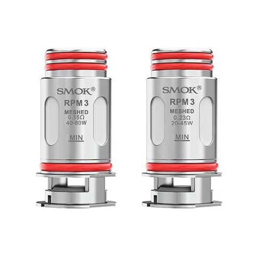 Resistencias RPM3 Meshed 0.15Ω/0.23 Ω - Smoktech