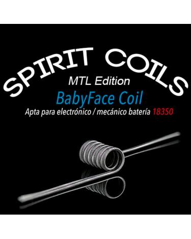 Resistencias Spirit Coils BABY FACE - Spirit Coils Saw