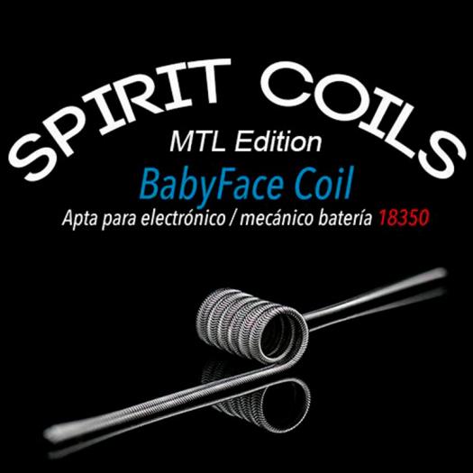 Resistencias Spirit Coils BABY FACE - Spirit Coils Saw