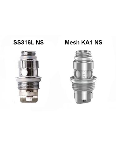 SS316L NS Coils e Mesh KA1 NS para Pod Frenzy – Geekvape